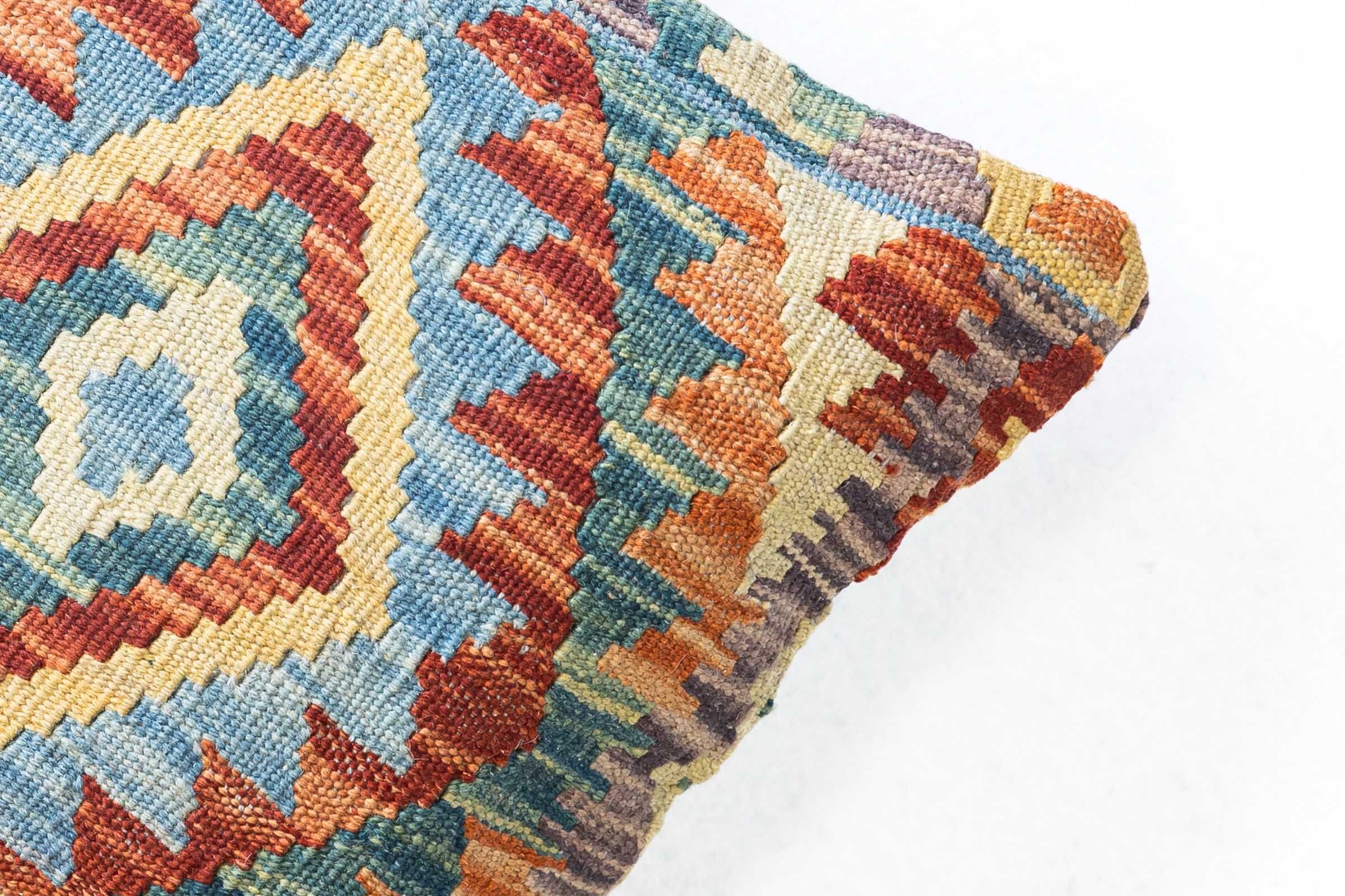 almofada kilim afegão manual