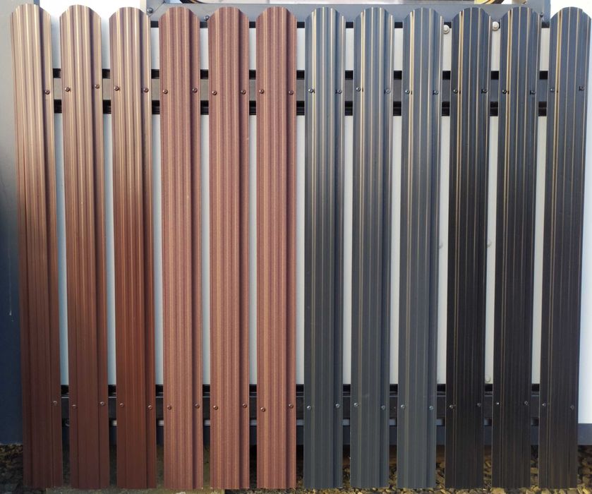 Sztachety metalowe profilowane z blachy - PRODUCENT