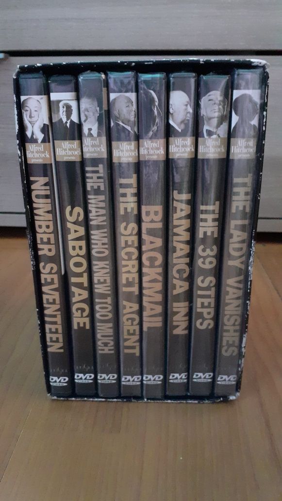 Coleção dvds filmes Alfred Hitchcock Semi-novo