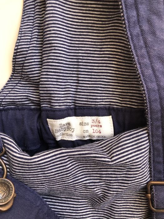 Roupa criança jardineiras 3/4 anos
