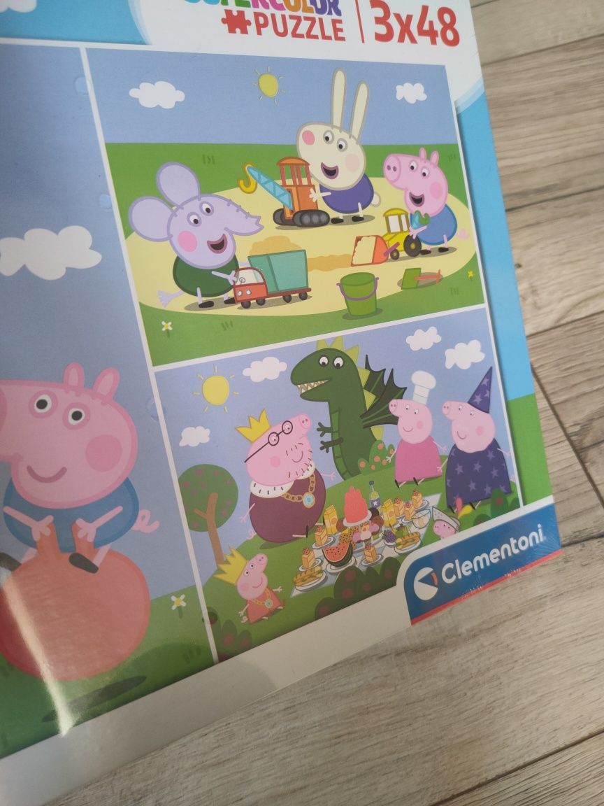 Puzzle clementoni nowe układanki Peppa świnka pig