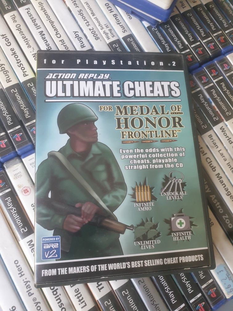 Ultimate cheats medal of honor frontline ps2 playstation 2