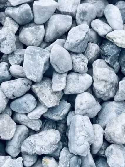 ŻWIR LODOWY Otoczak Niebieski Kamień Ogrodowy Ice Blue 16-32 mm Grys