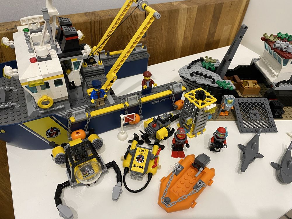 Lego 60095 Statek do badań glebinowych Mega duzy zestaw