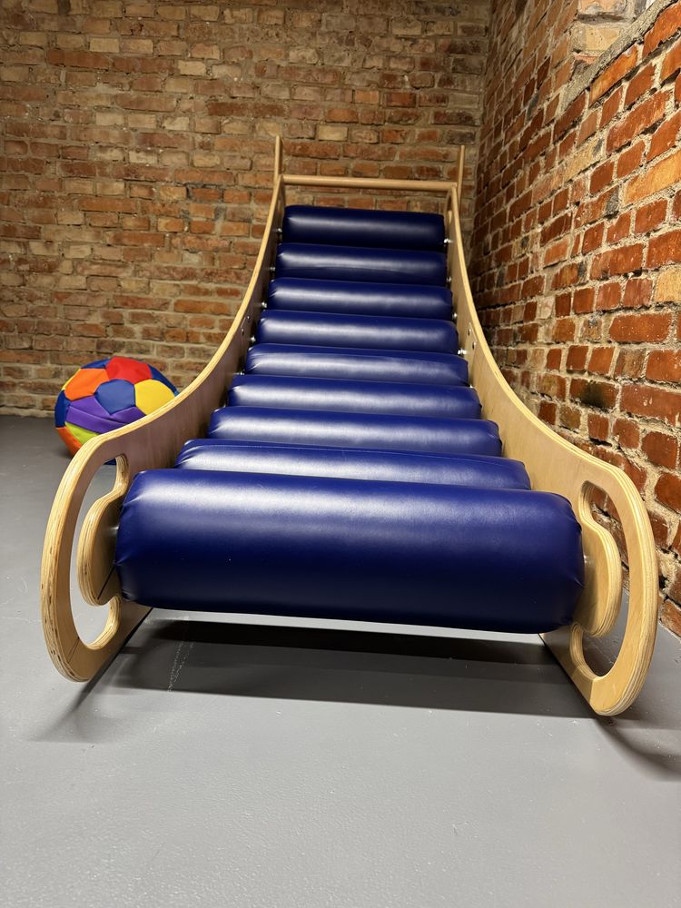 Zjezdzalnia dla dzieci rolkowa rehabilitacyjna system Climb System