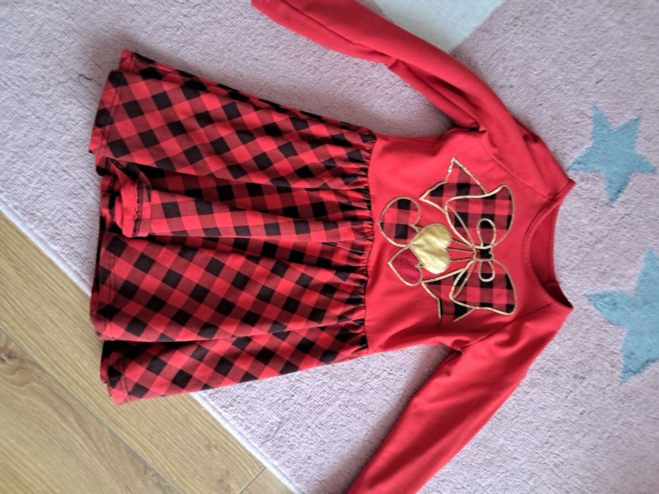 Sukienka swiateczna r.116