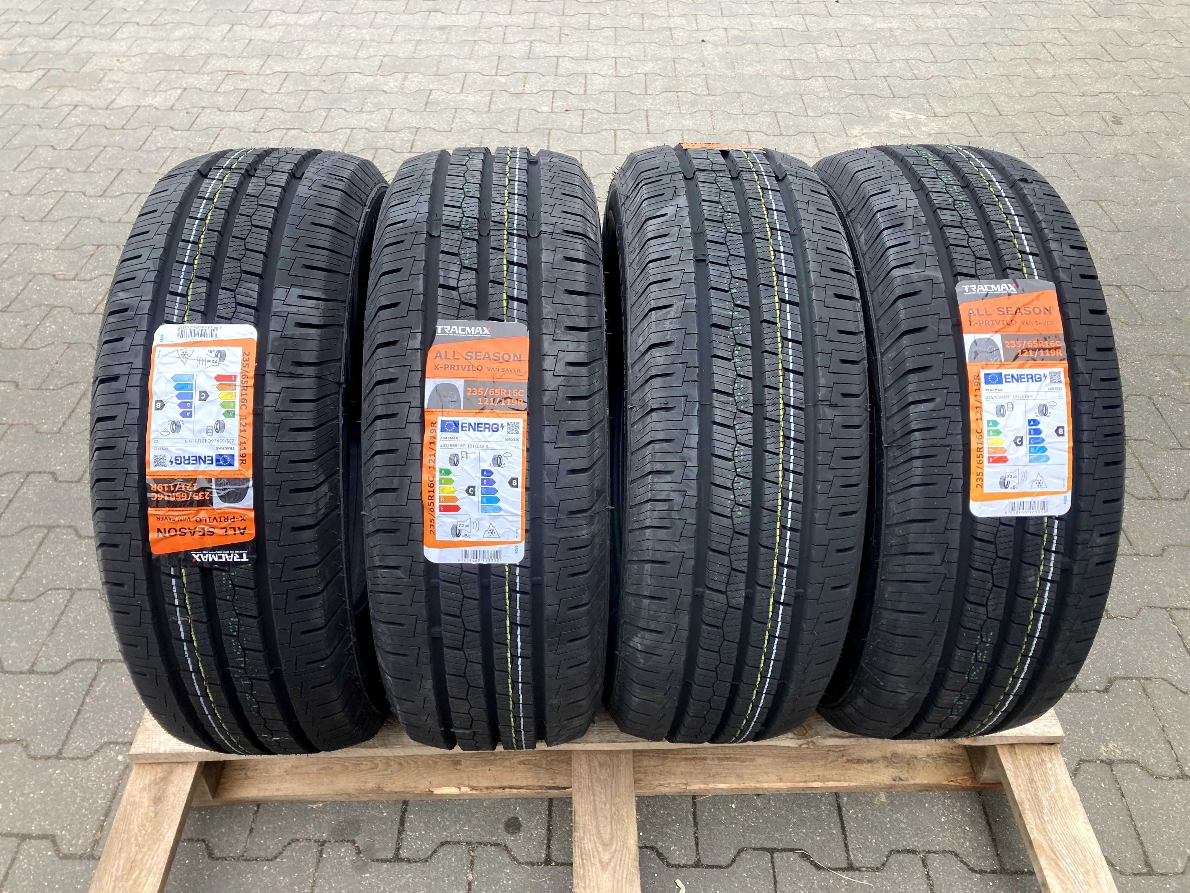 Okazja opony całoroczne 235/65R16C TRACMAX A/S X-PRIVILIO VAN SAVER