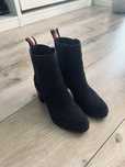 Granatowe Botki Tommy Hilfiger