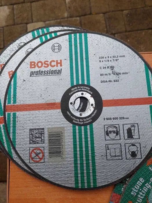 Продаються універсальні диски до болгарки(грубі) оригінальні Bosch