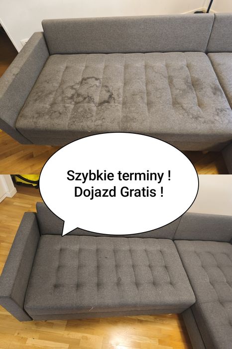 Pranie kanapy,narożnika,dywanu,materaca,fotela,krzesła. Dojazd gratis!