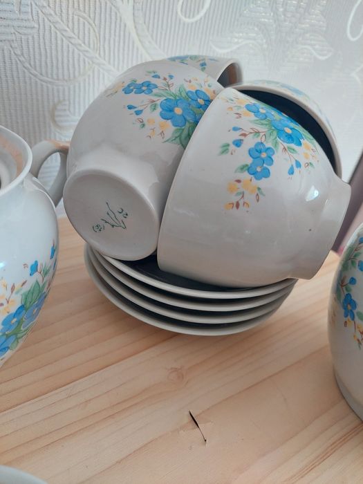 Чайно кофейный сервиз 14 предметов