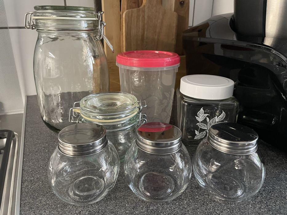 Zestaw 7 pojemników/słoików Ikea, Pepco