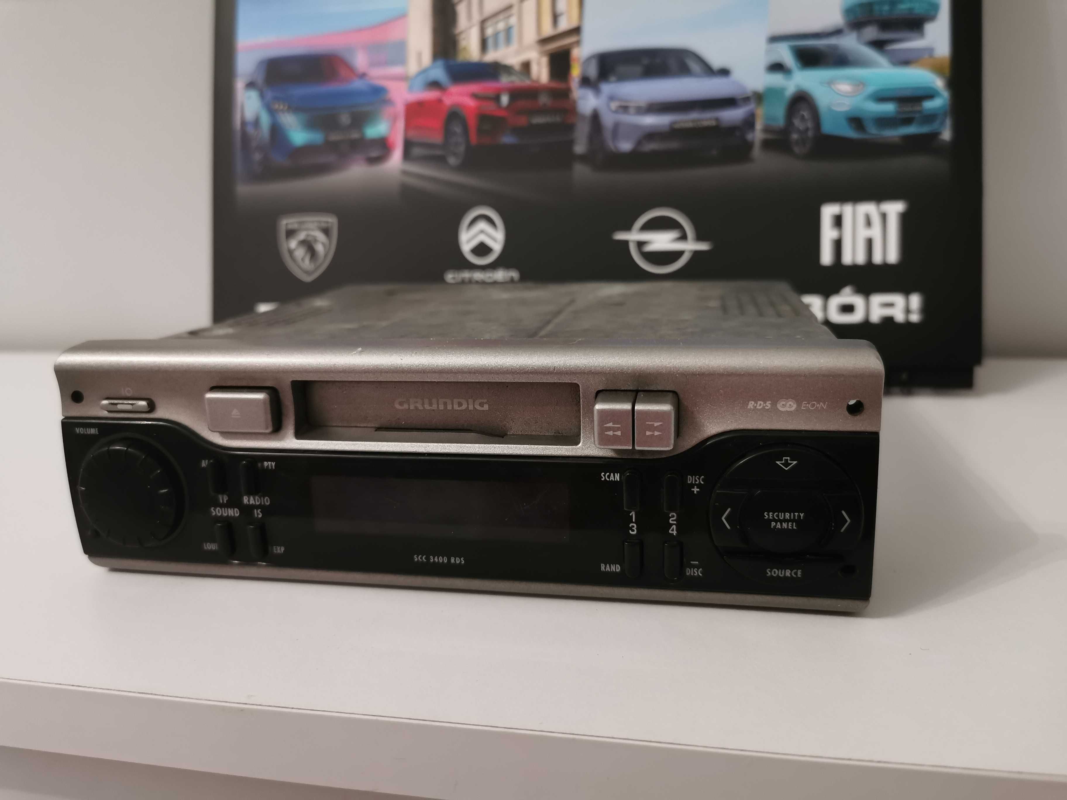 Radio Grundig SCC 3400 RDS unitra blaupunkt bmw bavaria