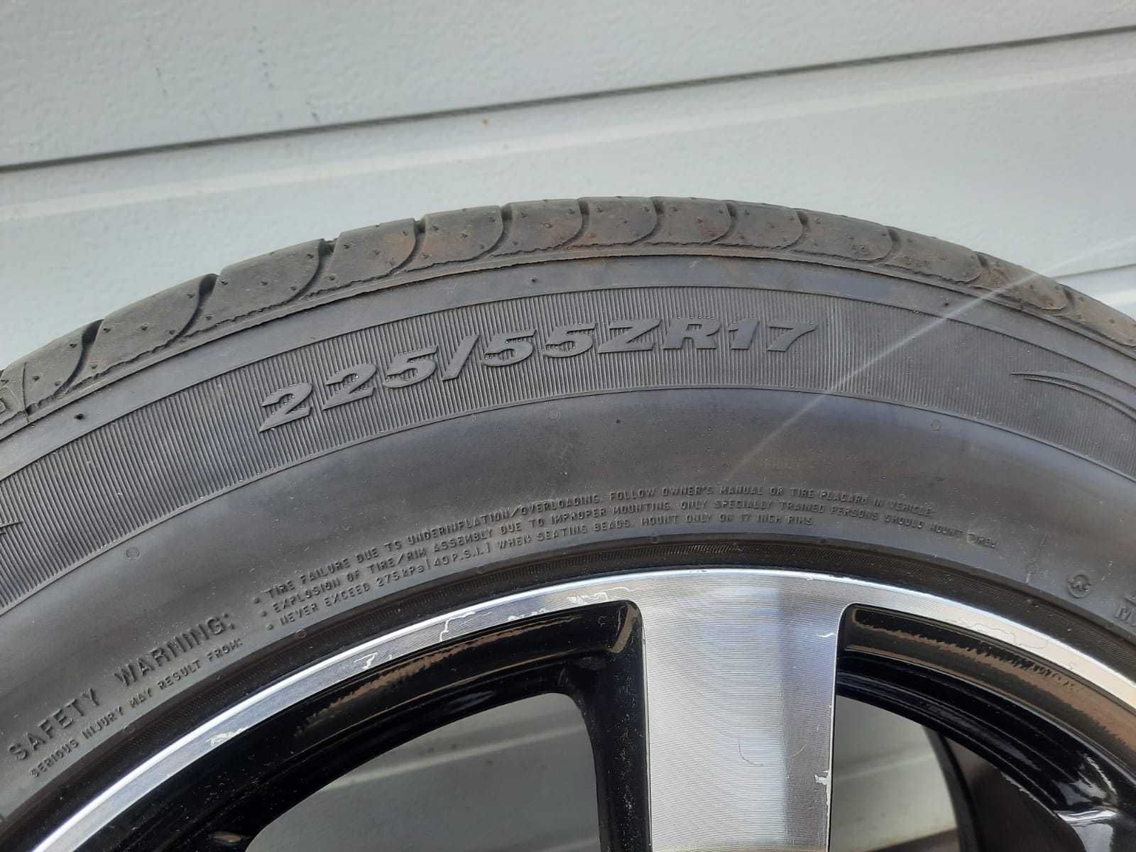 Kola 225 55 ZR 17 NEXEN  5x112 vw audi skoda seat