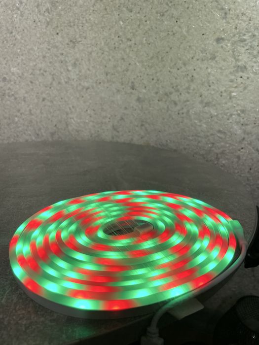 Неонова Led стрічка 5м з пультом керування