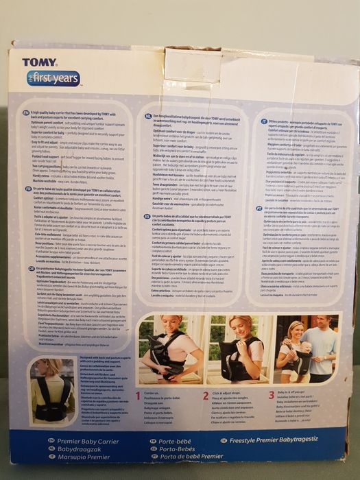 Nosidełko 3,5-12 kg TOMY Freestyle Premier