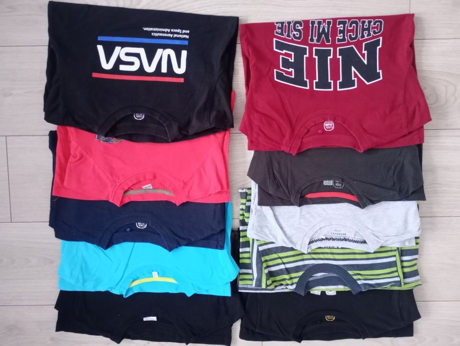 Bluzki  długi rękaw rozm 134/140