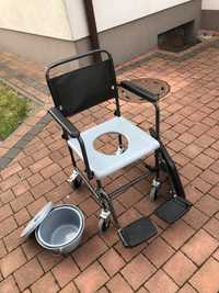 wózek fotel toaletowy