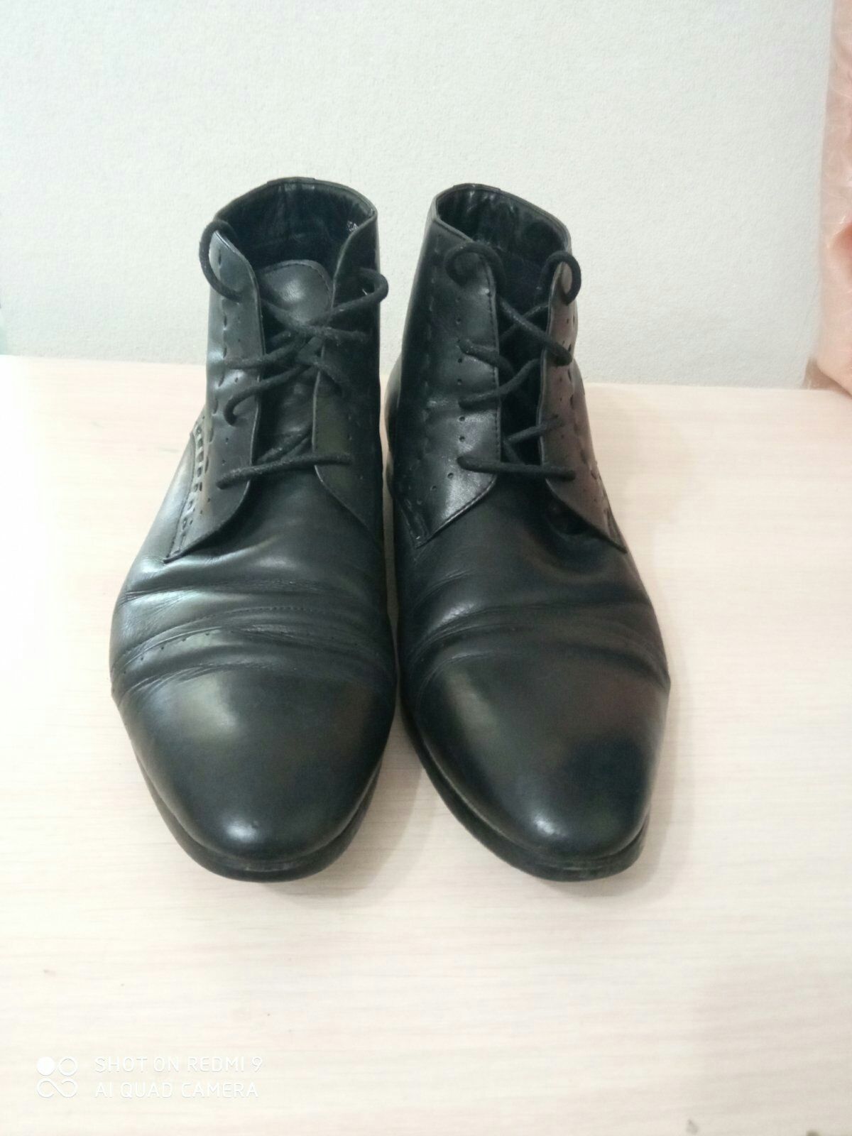 Утепленные ботинки Braska кожа 43-44 размер