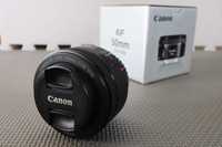 Canon EF 50mm f/1,8 STM jak nowy