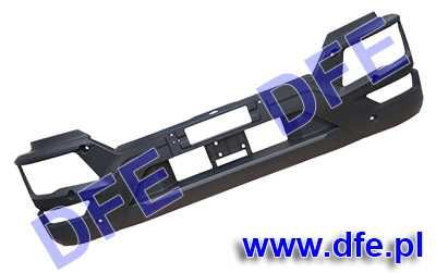 Zderzak przedni do MAN TGL/TGM Euro 6 2020-> , z otworami pod halogeny