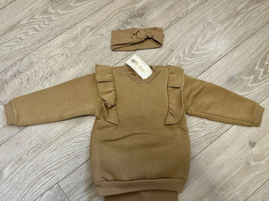 Новий набір на дівчинку 92 р., кофта + лосінки