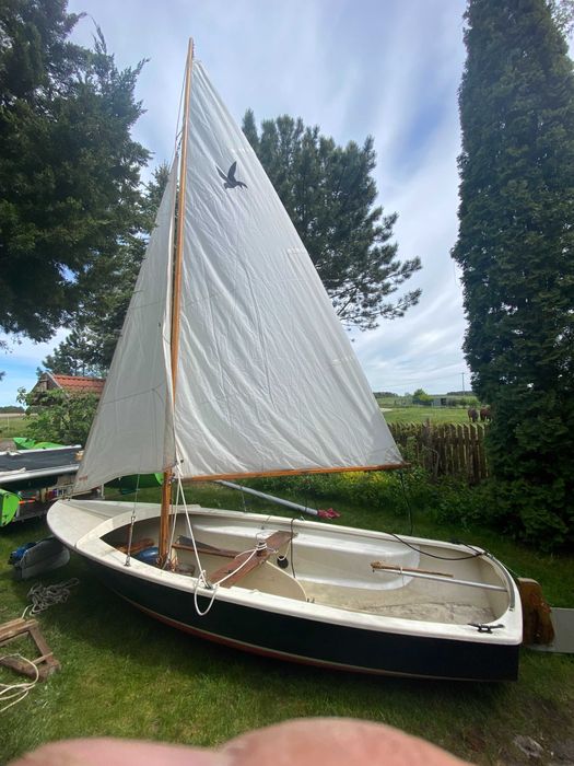 Żaglówka stylowa retro, sportowa stabilna 430x170