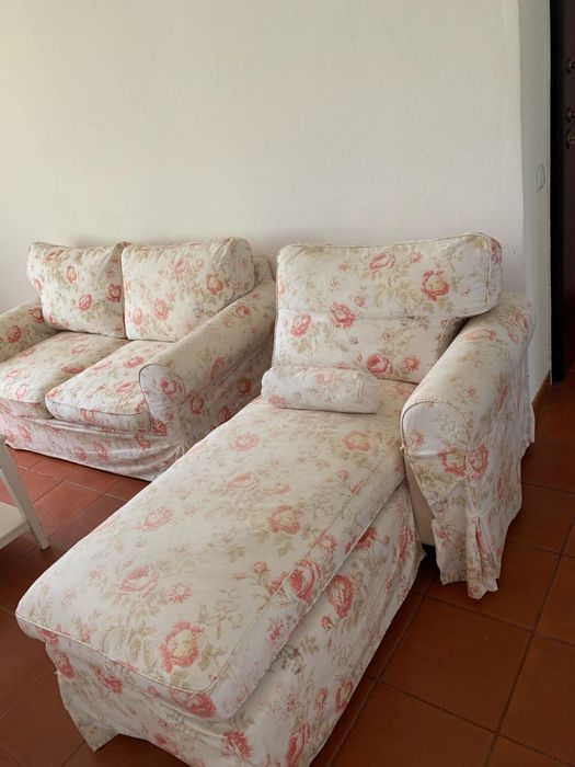 Sofá 2 lugares + poltrona (IKEA)