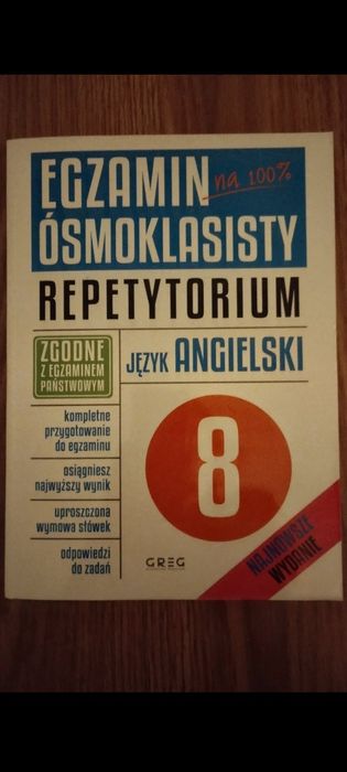 Egzamin ósmoklasisty repetytorium język angielski