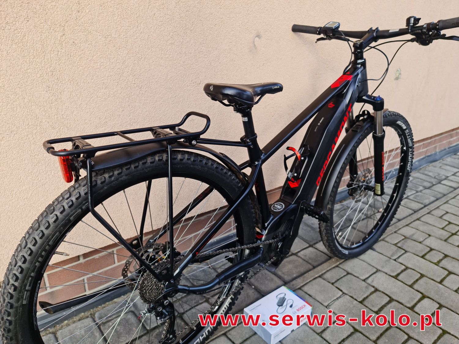 Rower elektryczny górski MTB BERGAMONT koła 29 SHIMANO ALTUS aluminium