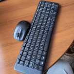 Klawiatura Logitech K220 + myszka M150