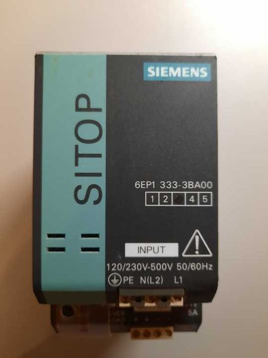 Zasilacz Siemens SITOP 24VDC 5A