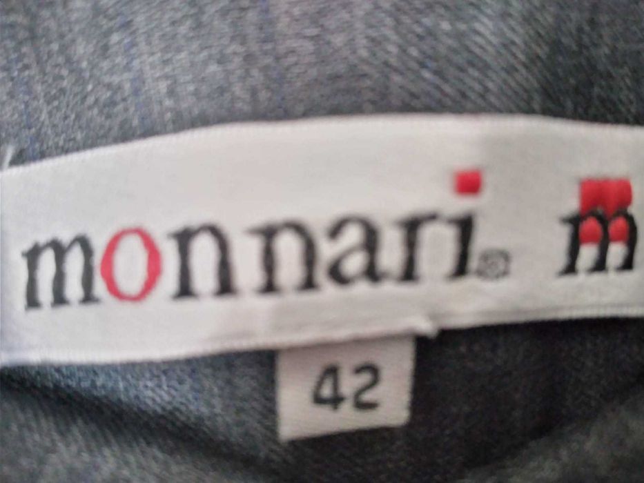 Monnari marynarka 40 + spodnie 42 grafit