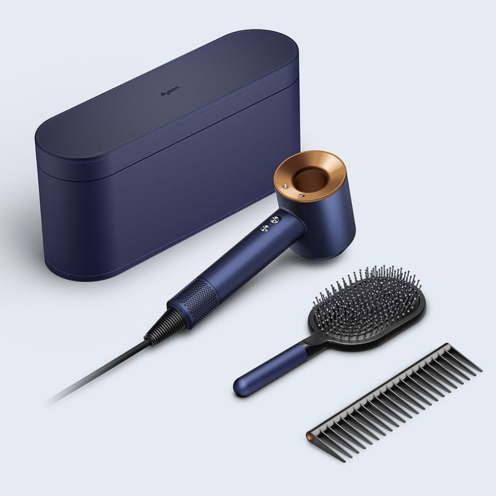 Фен Dyson Supersonic HD07 Special  Gift Prussian Blue-Rich Copper