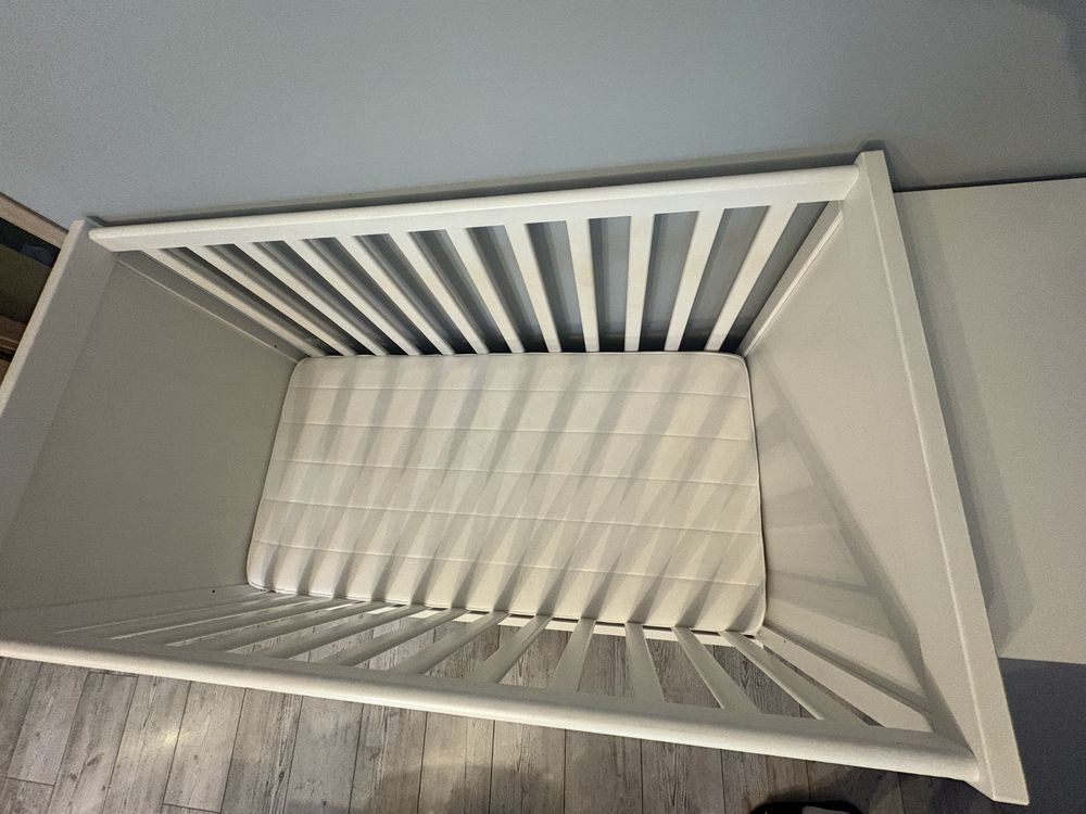 Łóżeczko Ikea Sundvik z szufladą