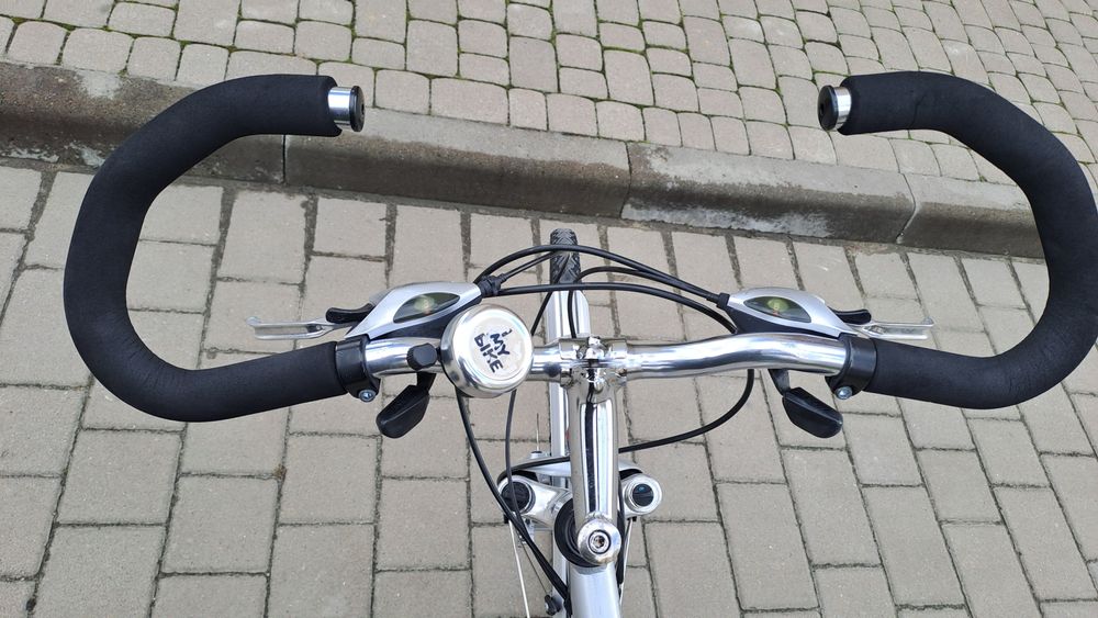 Велосипед міський двопідвісний Alu Bike.