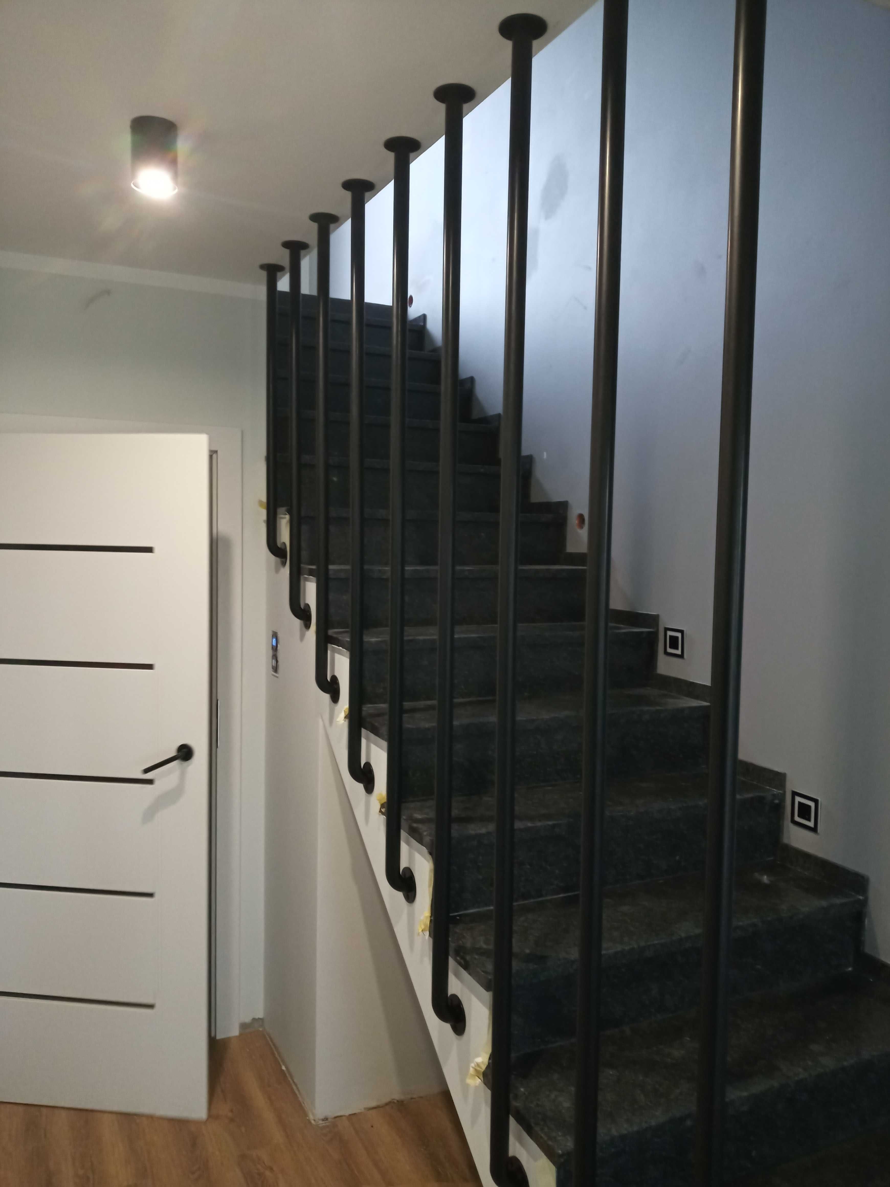 Balustrady nowoczesne, schodowe, balkonowe, francuskie