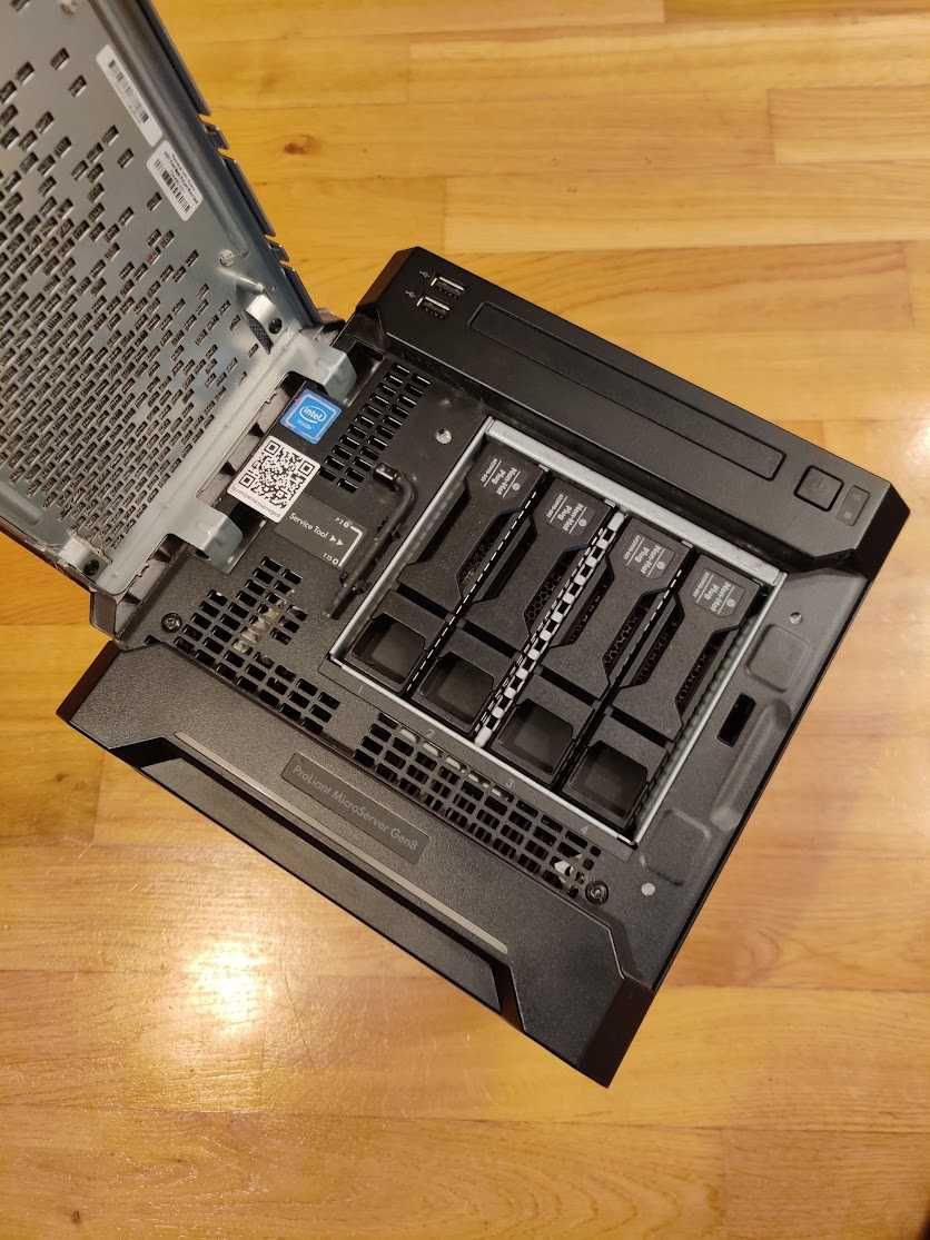 HP ProLiant Microserver Gen8 G8 16GB RAM Xeon E3-1265L V2 4x 1TB HDD