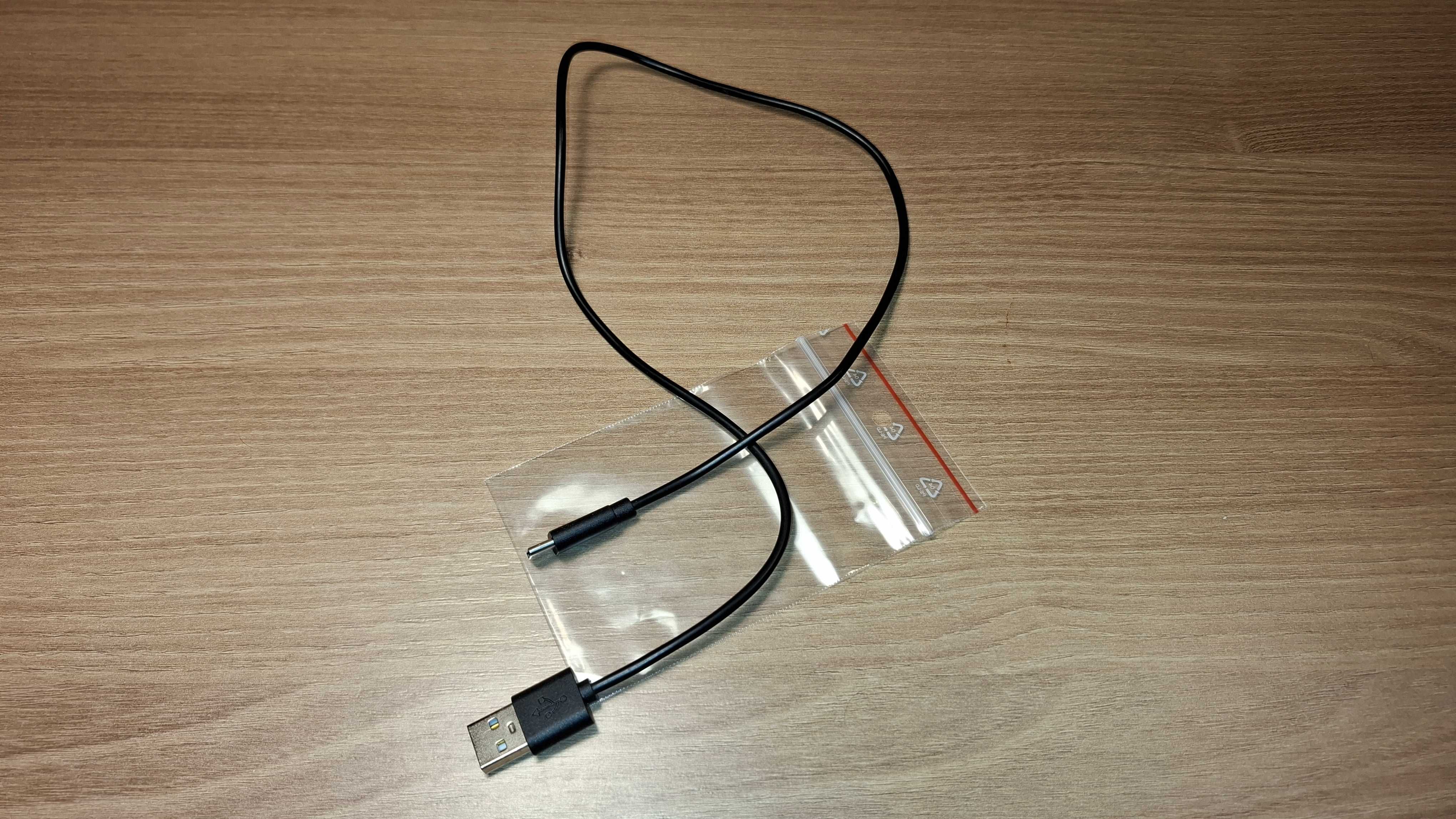 Kabel USB Do USB-C Czarny 60 Cm Do Ładowania