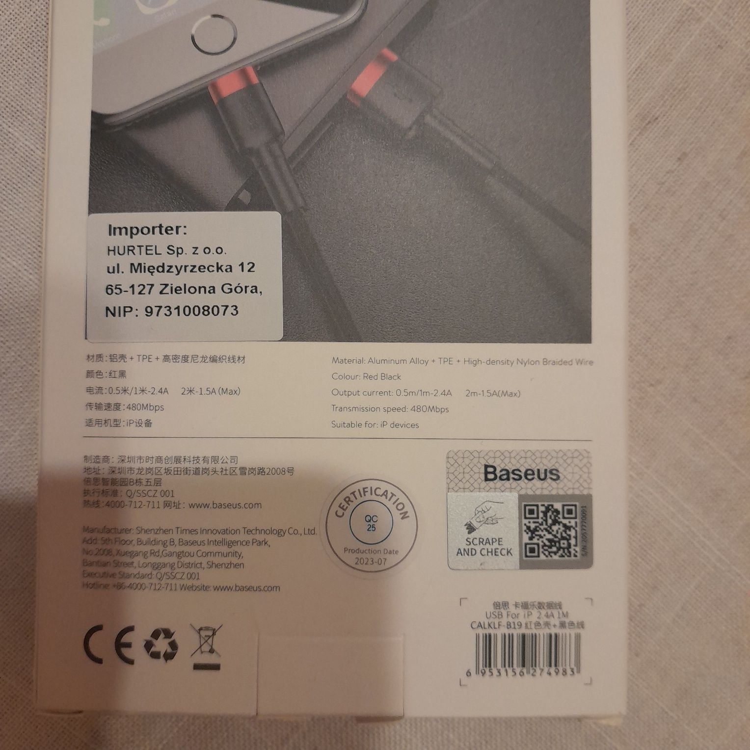 Kabel do telefonu
