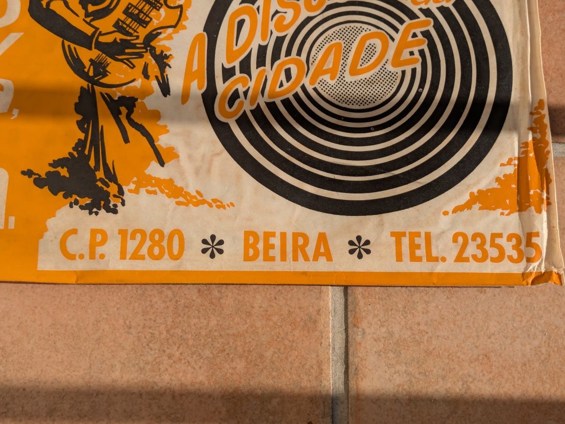 Invólucro discos vinil LP Casanova, LDA (Beira Moçambique)