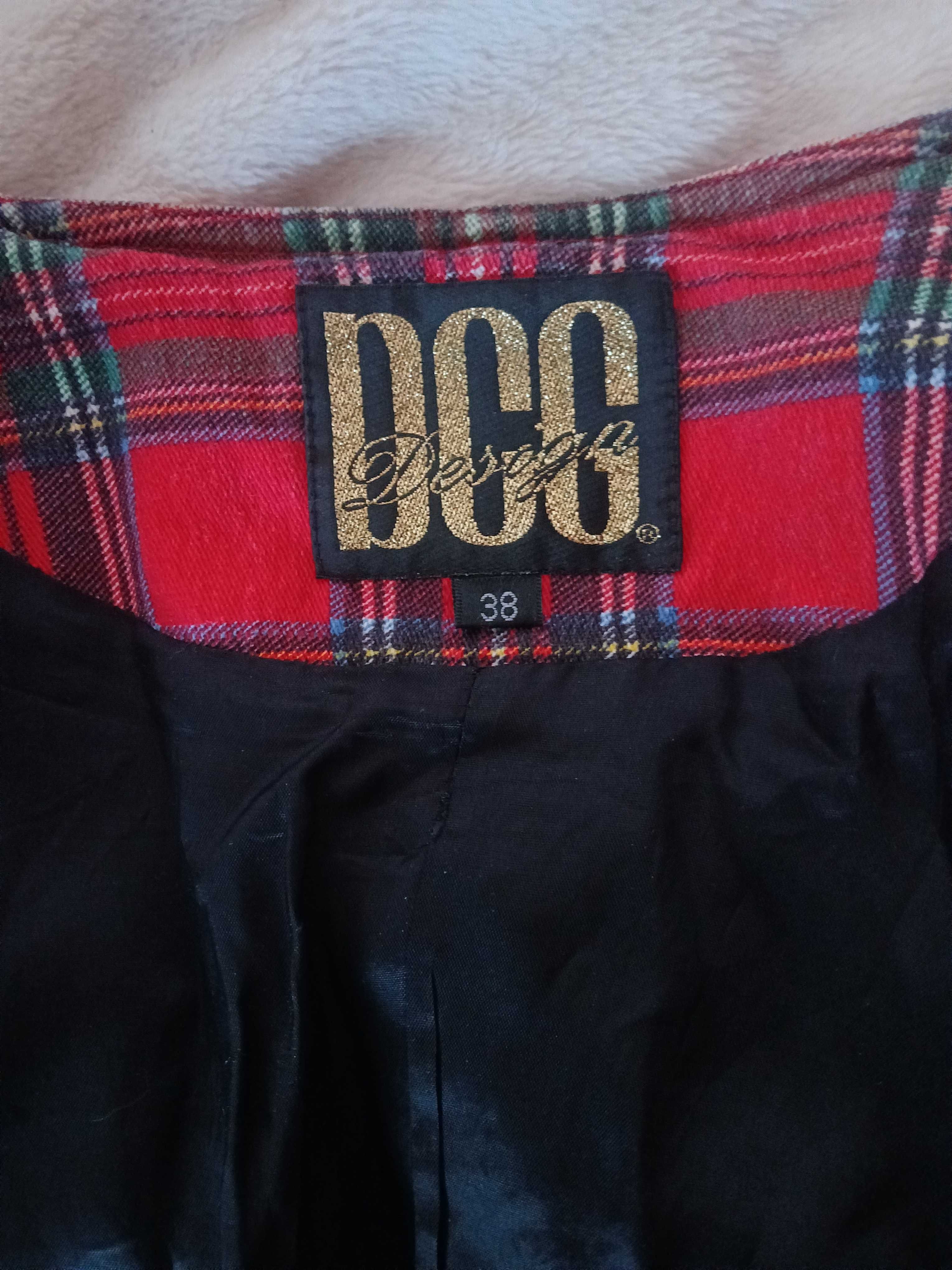 DCG design gustowna,lekka Kurtka r.38 gotyckie napisy
