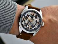 Zegarek Atlantic Seaflight Skeleton Limited - Stal 44mm - Pełny Zestaw