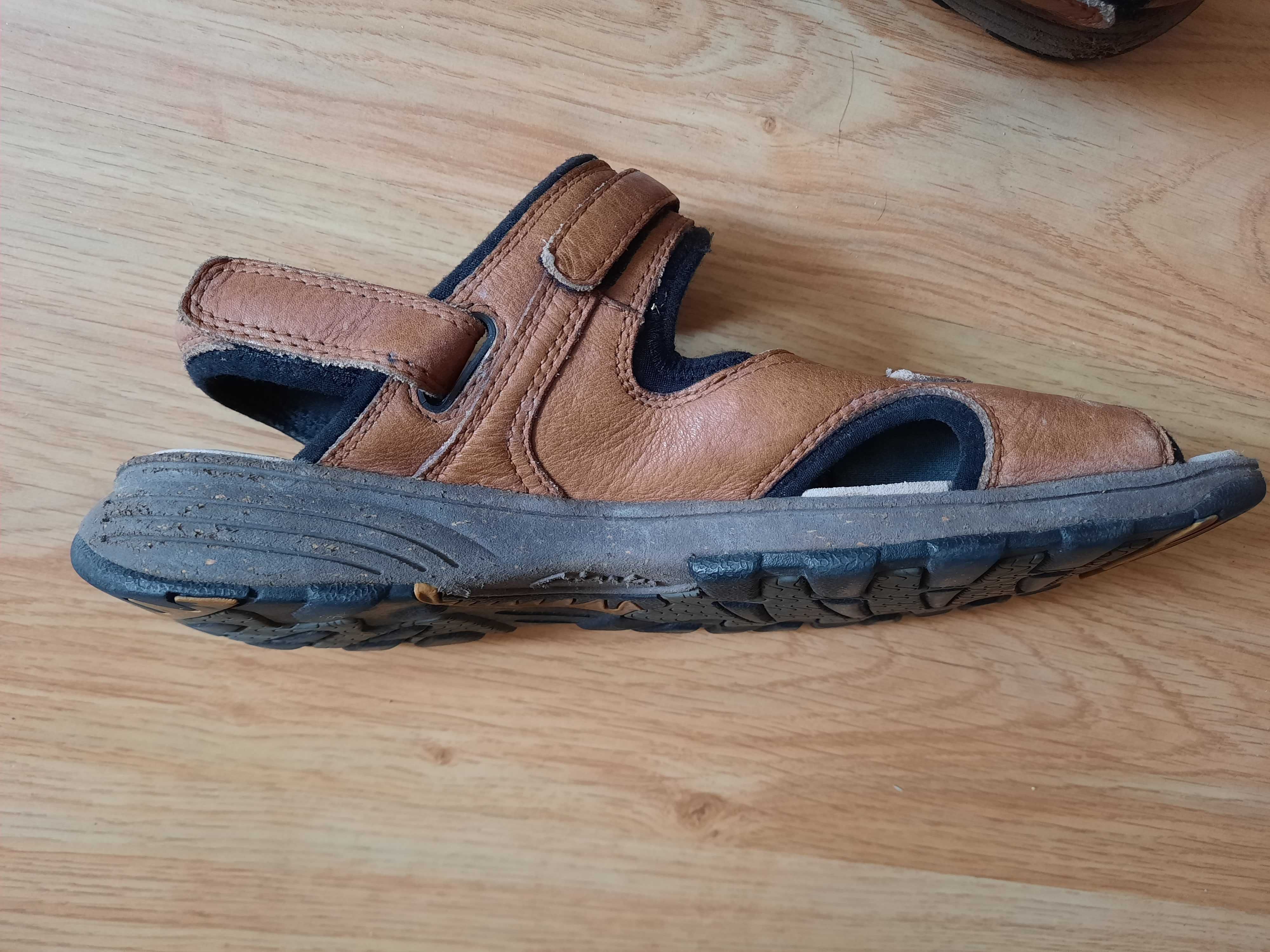 Мужские кожаные cандали  Clarks 43 p.