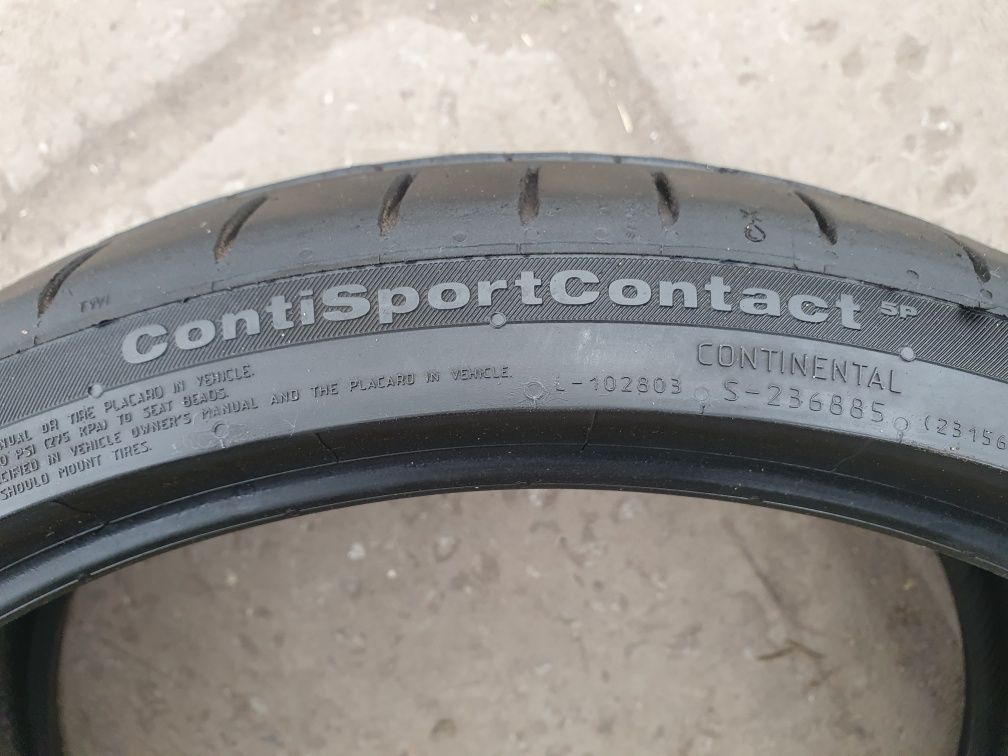 Шини літні 265/30/r20, Continental Conti Sport Contact 5p, 2021р.