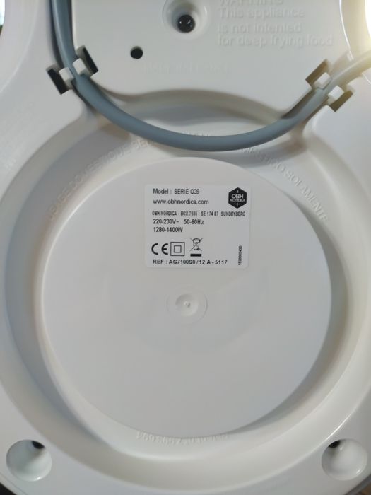 Аерофритюрниця, аерогриль, Actifry Original OBH Nordica