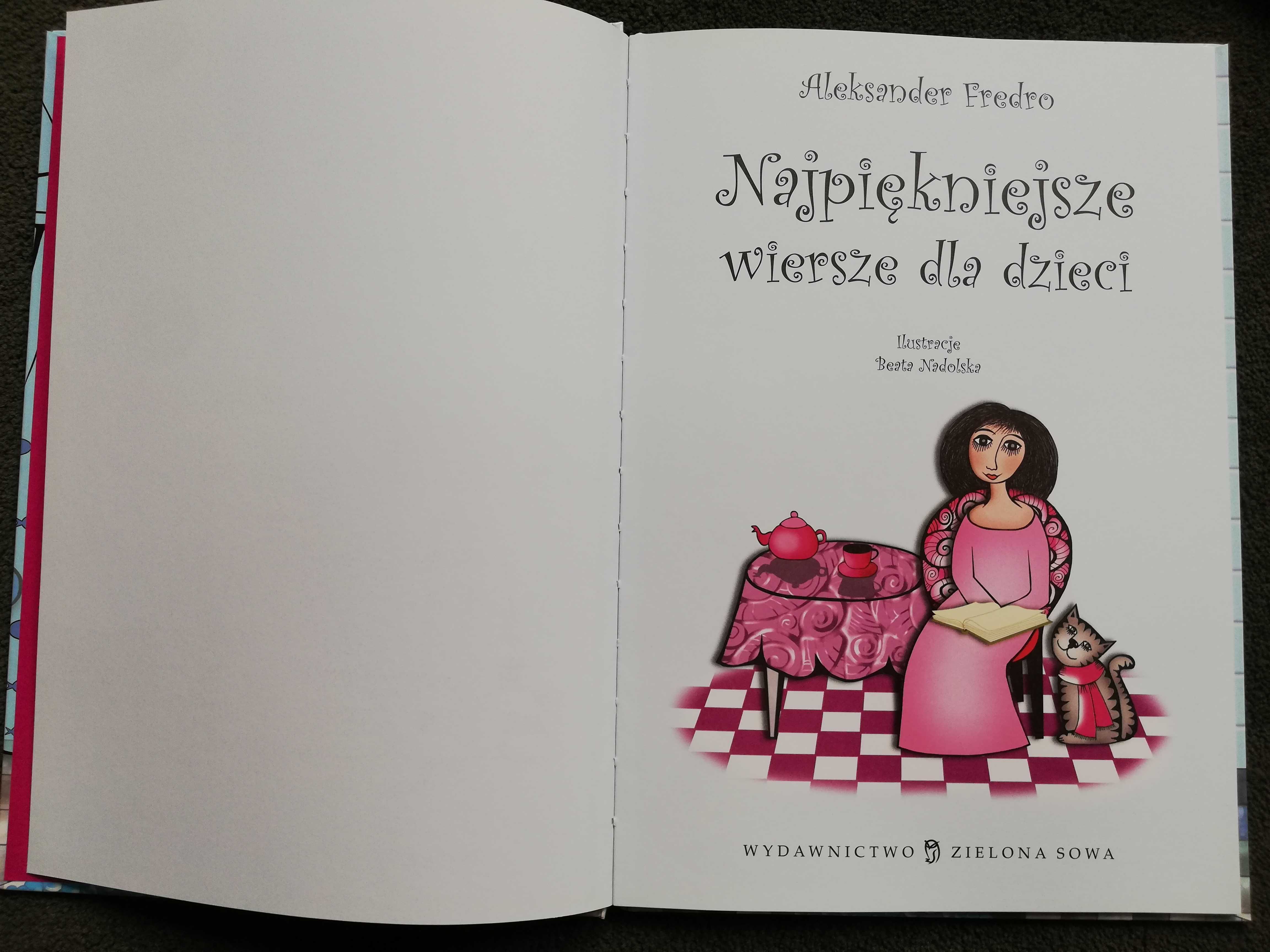 Książka A.Fredro pt. Najpiękniejsze wiersze dla dzieci