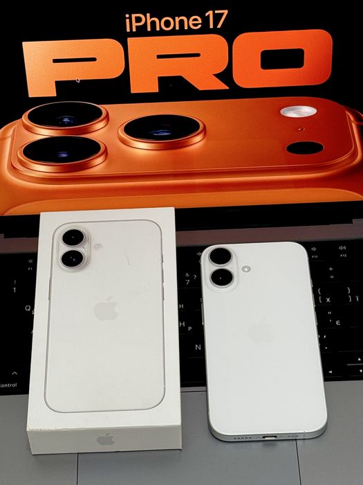 iPhone 16 128GB White Новий (100% АКБ 0 циклів, без sim)