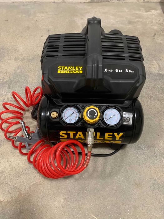 Compressor Stanley Fatmax silencioso 6Lt