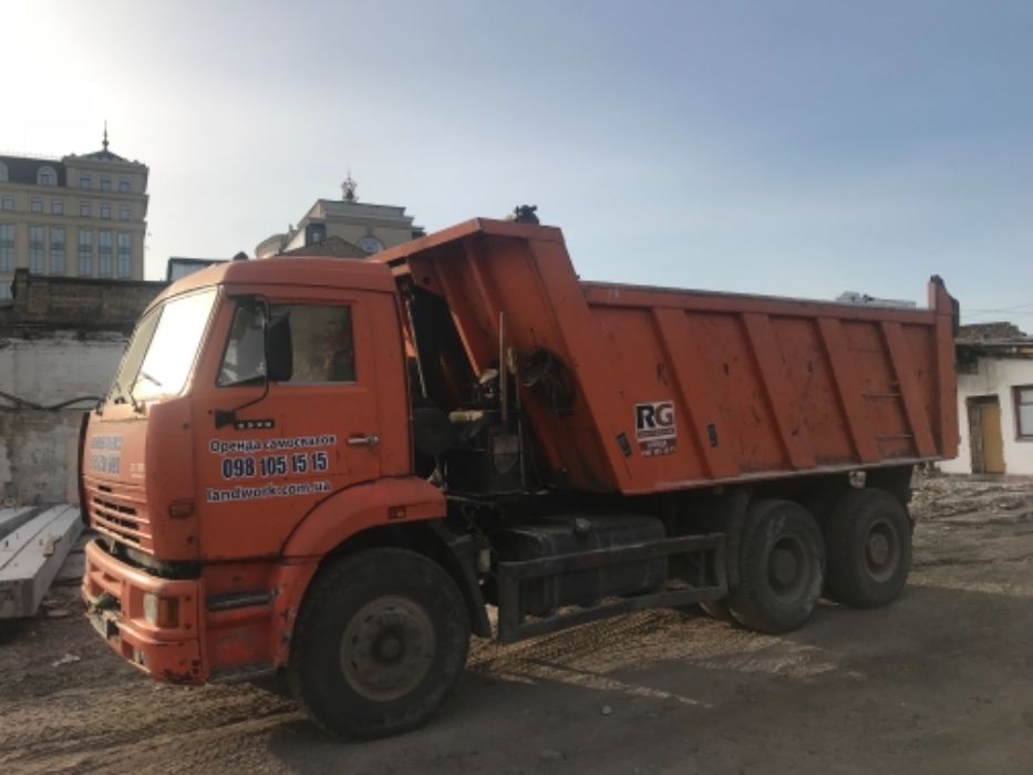 Услуги самосвалов, Самосвалы в аренду от 5 до 30 тон